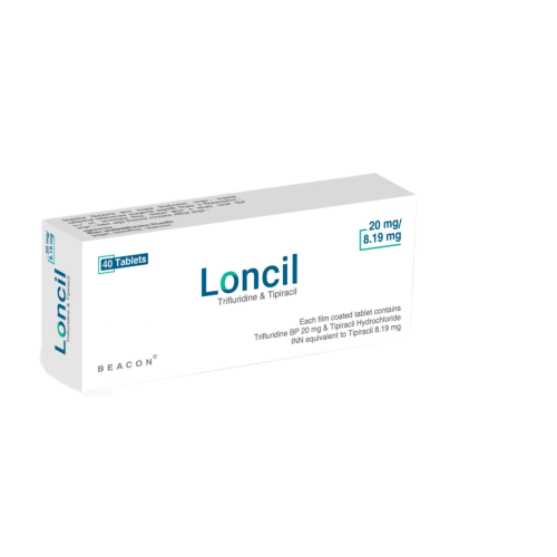 Loncil ( Trifluridine 20 mg / Tipiracil 8.19 mg )
