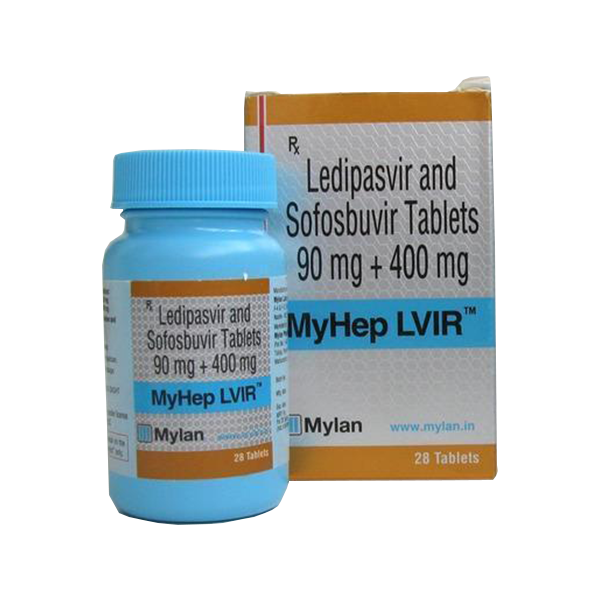 Myhep LVIR (ledipasvir 90mg & Sofosbuvir 400mg)