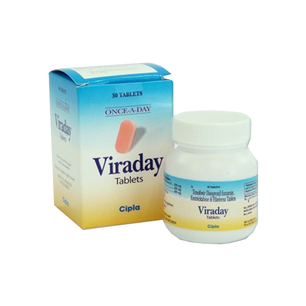 Viraday (Efavirenz/Emtricitabine /Tenofovir disoproxil fumarate)