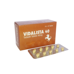 Vidalista (Cialis) Tadalafil 40mg