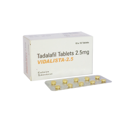 Vidalista (Cialis) Tadalafil 2.5mg