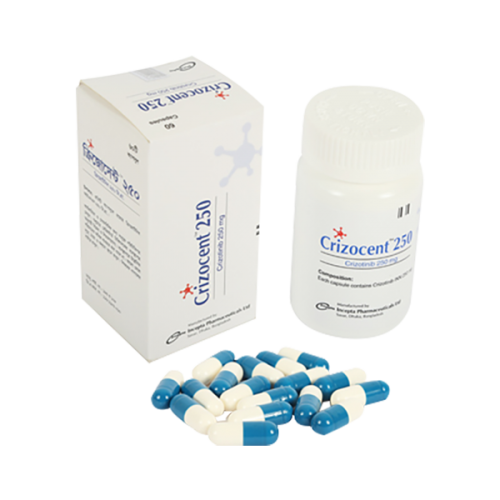 Crizocent（Crizotinib 250mg)