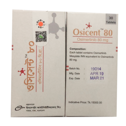Osicent（Osimertinib 80mg)