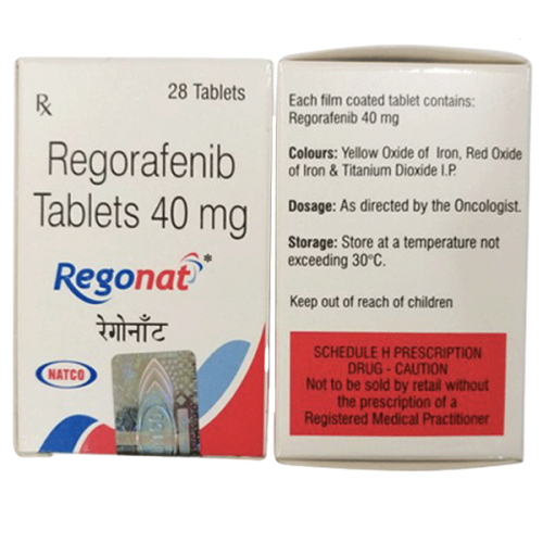 Regonat ( regorafenib 40 mg )